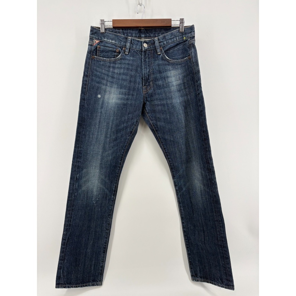 Denim & Supply Ralph Lauren Mens Slim Straight Leg Jeans Blue 32x32